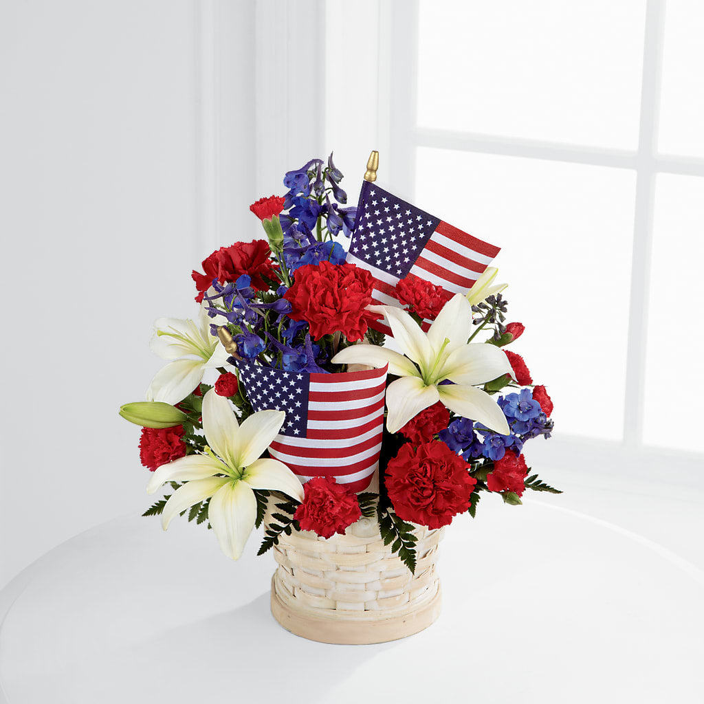American Glory Bouquet – Blooming Flowers, Mobile AL