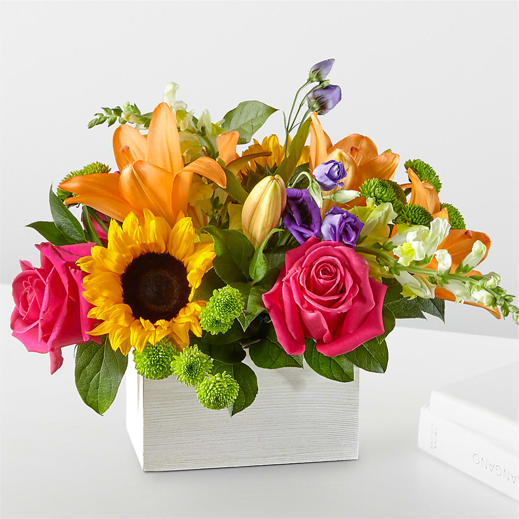 Best Day Box Bouquet – Blooming Flowers, Mobile AL