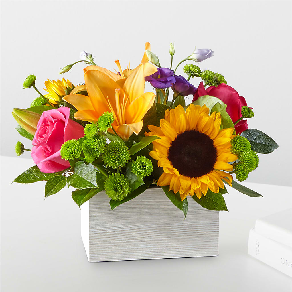 Best Day Box Bouquet – Blooming Flowers, Mobile AL