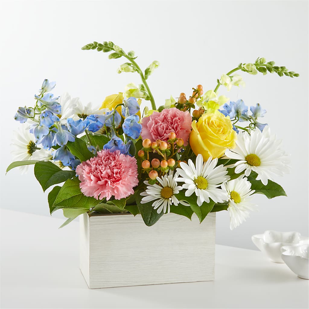Sun Salutation Box Bouquet – Blooming Flowers, Mobile AL