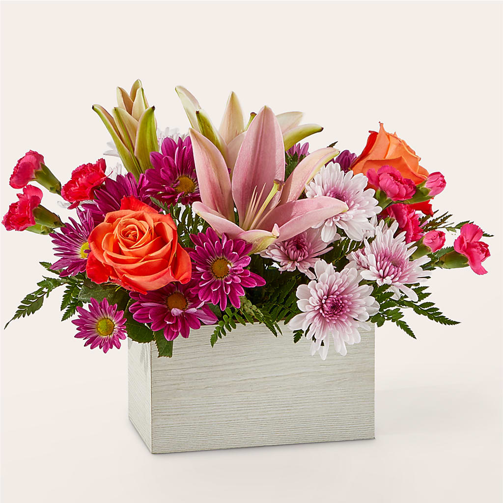 Light of My Life Box Bouquet – Blooming Flowers, Mobile AL