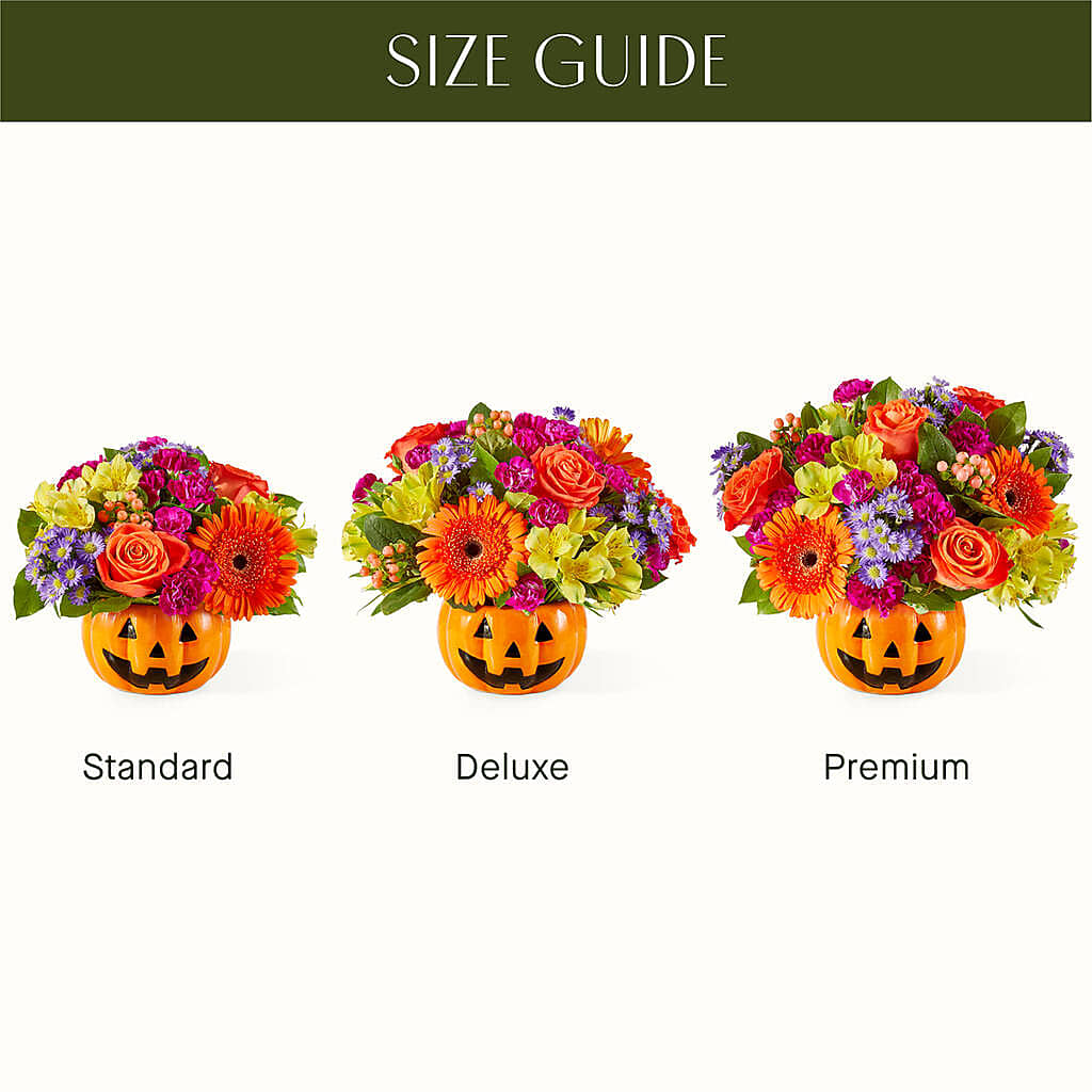 Tricks & Treats Pumpkin – Blooming Flowers, Mobile AL