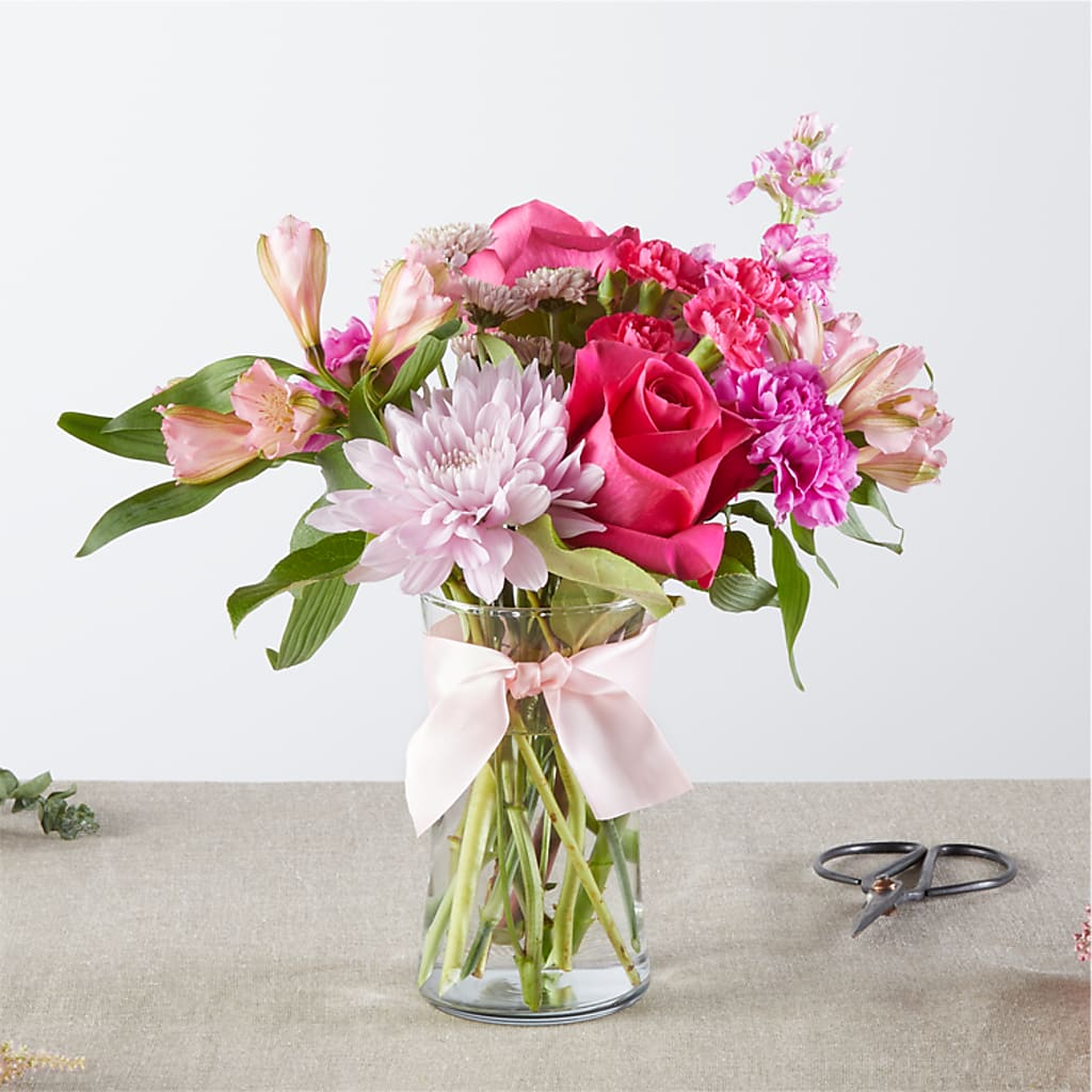 Pink Ribbon - A Florist Original – Blooming Flowers, Mobile AL