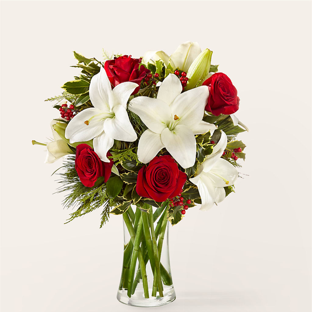 Sparkling Snowflakes Bouquet – Blooming Flowers, Mobile AL