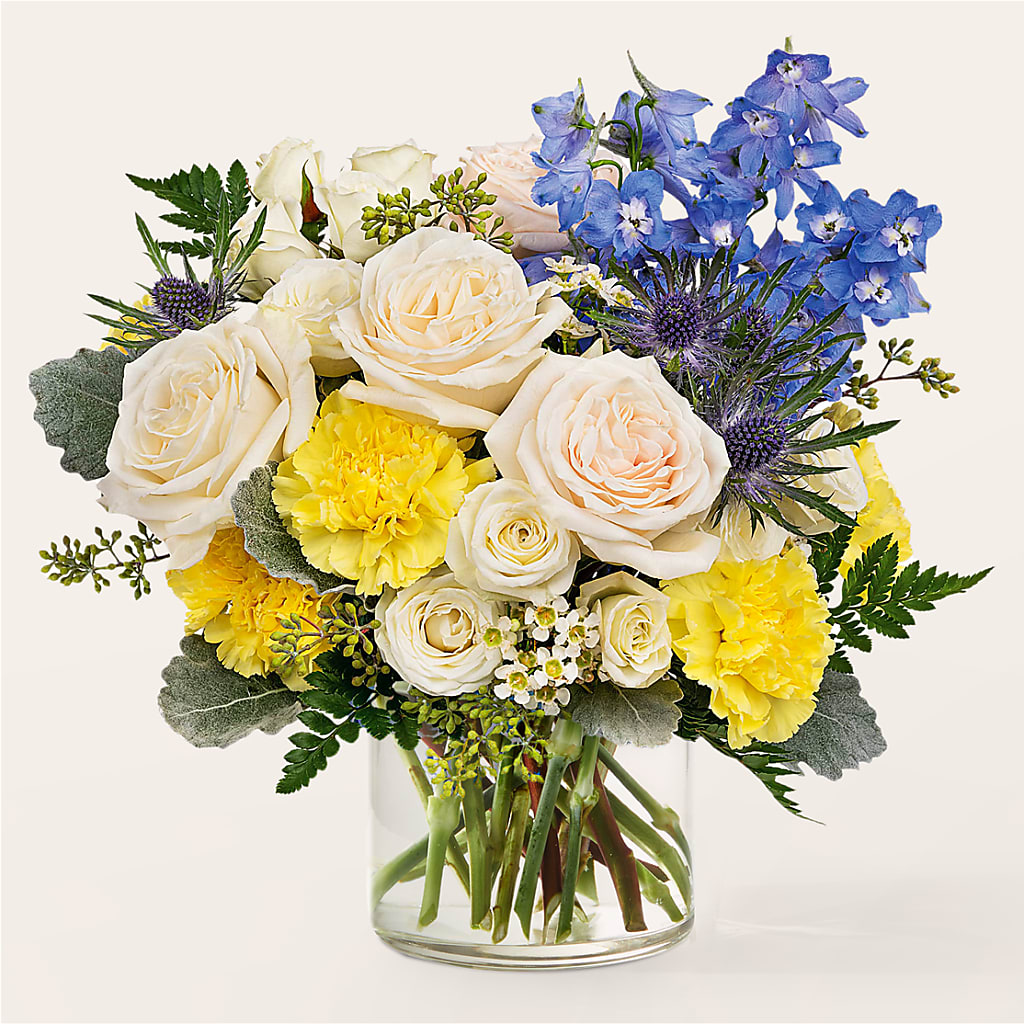 Lemon Sorbet Bouquet – Blooming Flowers, Mobile AL
