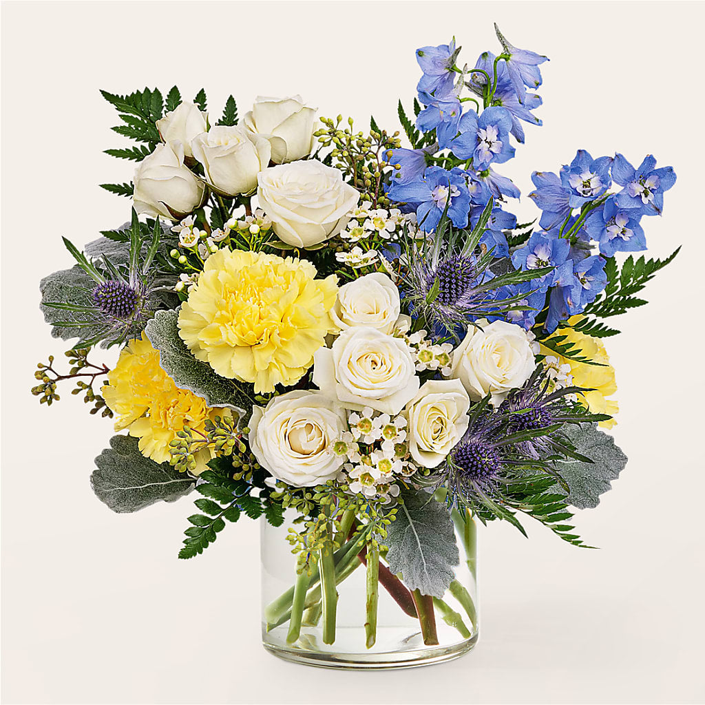 Lemon Sorbet Bouquet – Blooming Flowers, Mobile AL