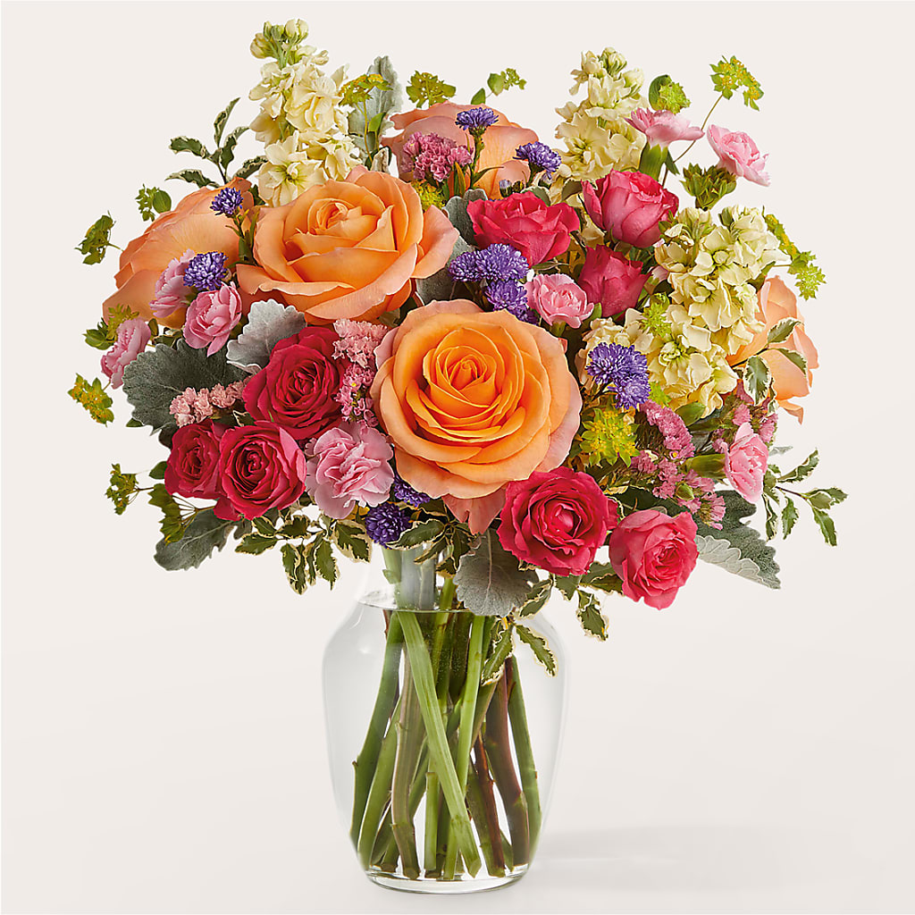 Tangerine Tango Bouquet – Blooming Flowers, Mobile AL
