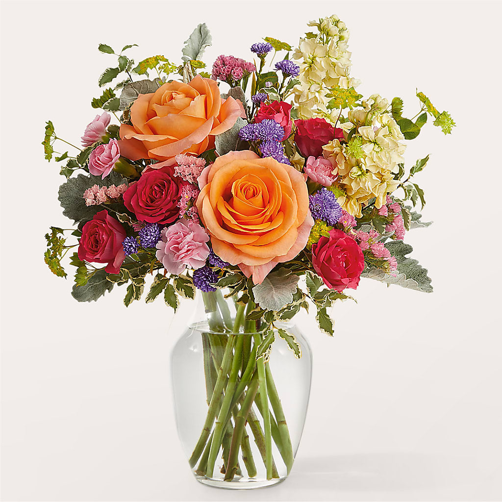 Tangerine Tango Bouquet – Blooming Flowers, Mobile AL