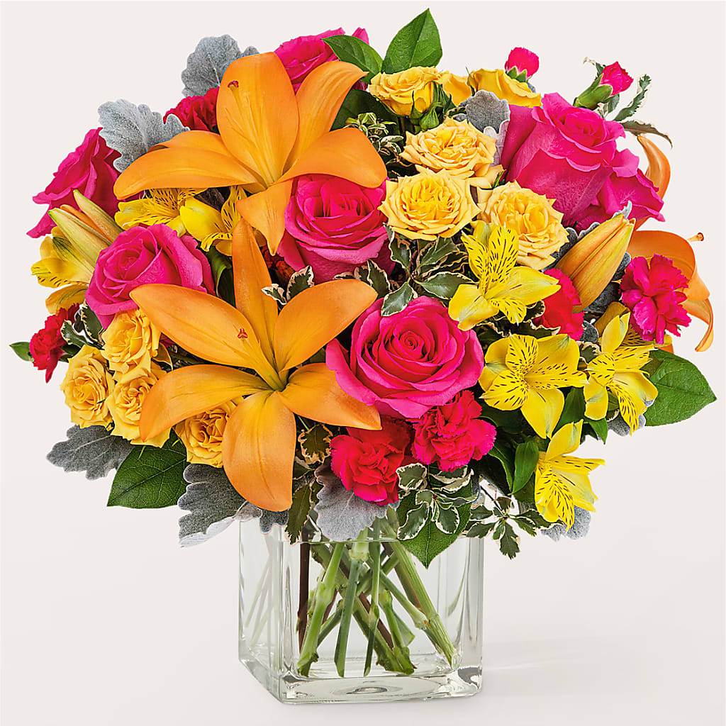 To the Tropics Bouquet – Blooming Flowers, Mobile AL