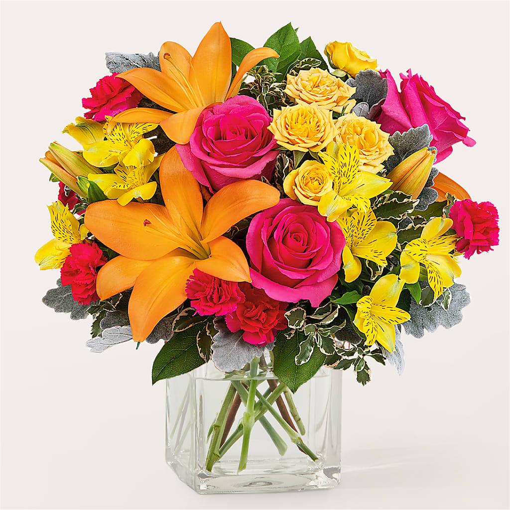 To the Tropics Bouquet – Blooming Flowers, Mobile AL