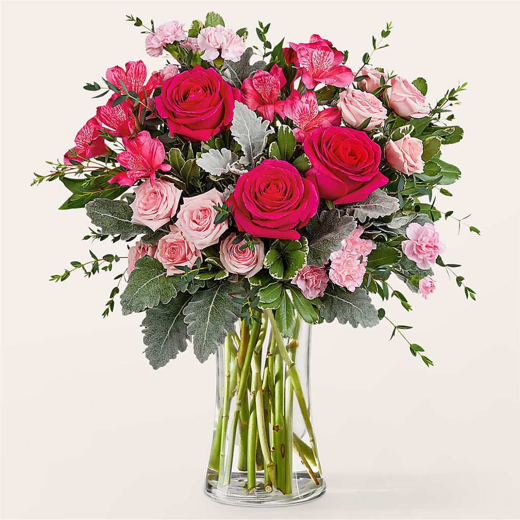 Tickled Pink Bouquet – Blooming Flowers, Mobile AL