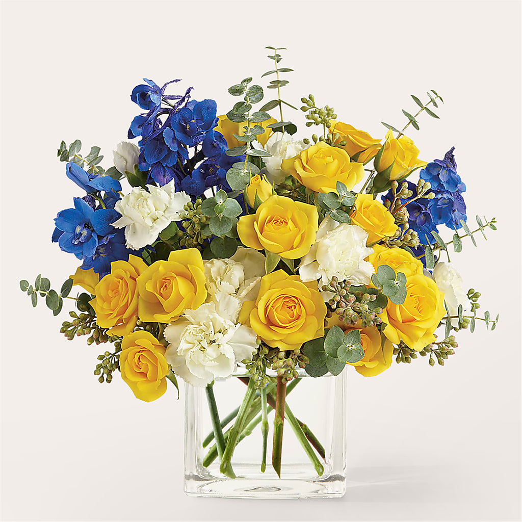 Sparkling Citrine Bouquet – Blooming Flowers, Mobile AL