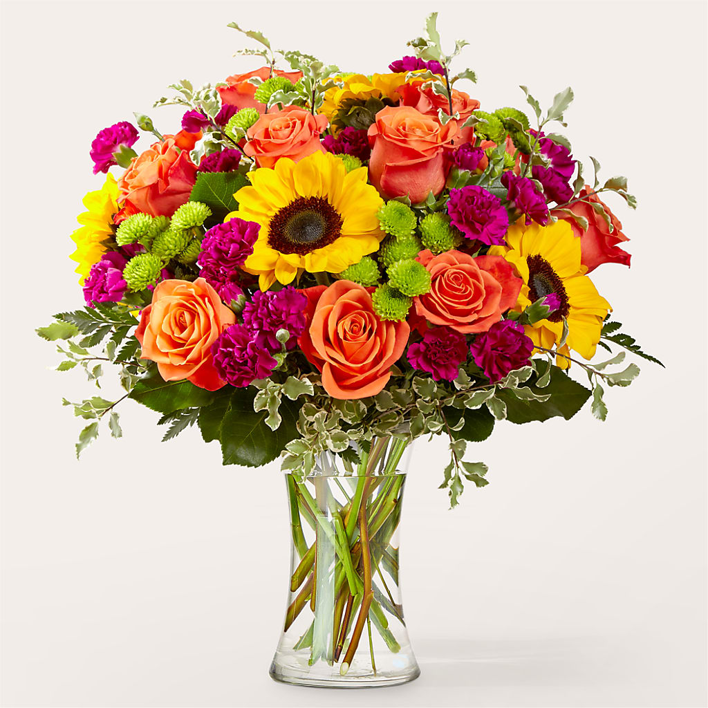 Warmth & Light Bouquet – Blooming Flowers, Mobile AL