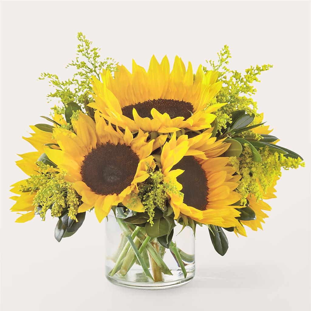 Beaming Sunflower Bouquet – Blooming Flowers, Mobile AL