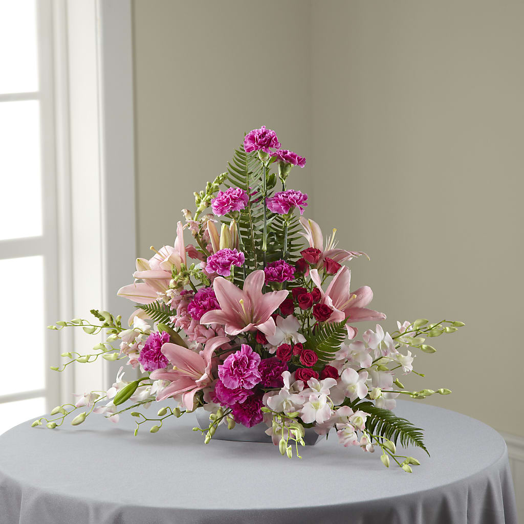 Uplifting Moments Arrangement – Blooming Flowers, Mobile AL