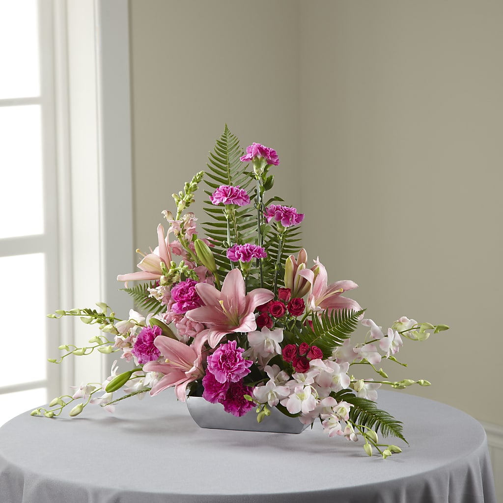 Uplifting Moments Arrangement – Blooming Flowers, Mobile AL