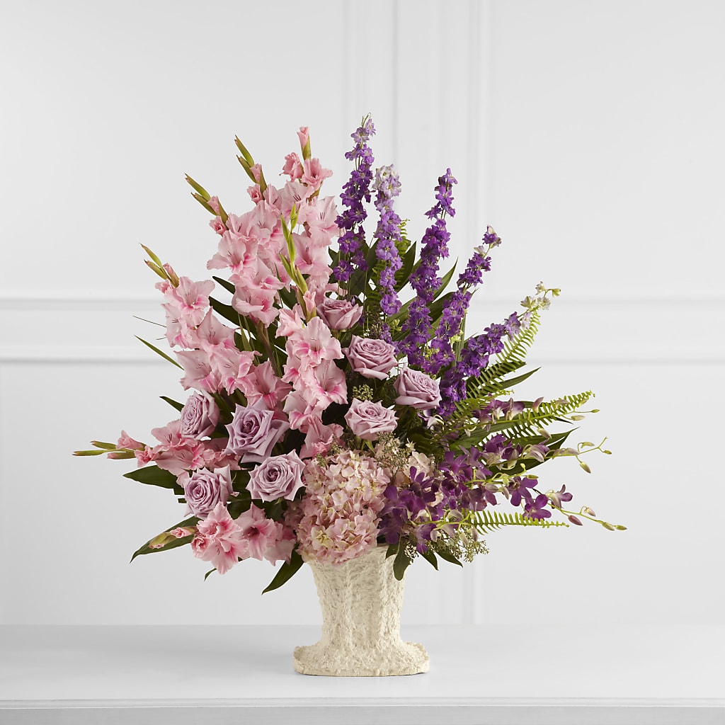 Flowing Garden Arrangement – Blooming Flowers, Mobile AL