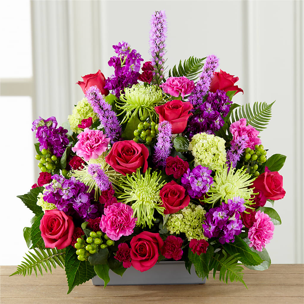 Warm Embrace Arrangement – Blooming Flowers, Mobile AL