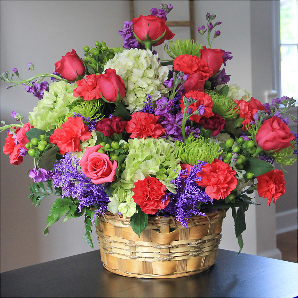 Warm Embrace Arrangement – Blooming Flowers, Mobile AL