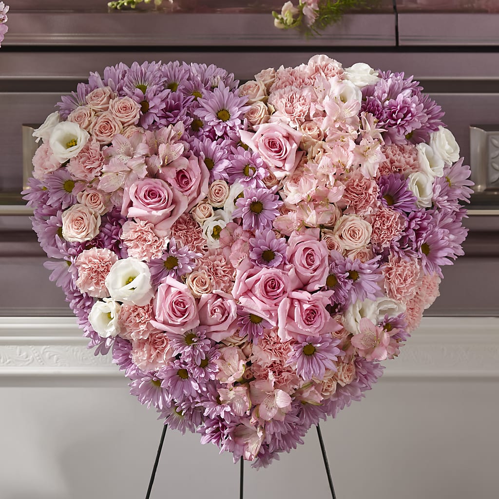 Heaven's Light Heart – Blooming Flowers, Mobile AL