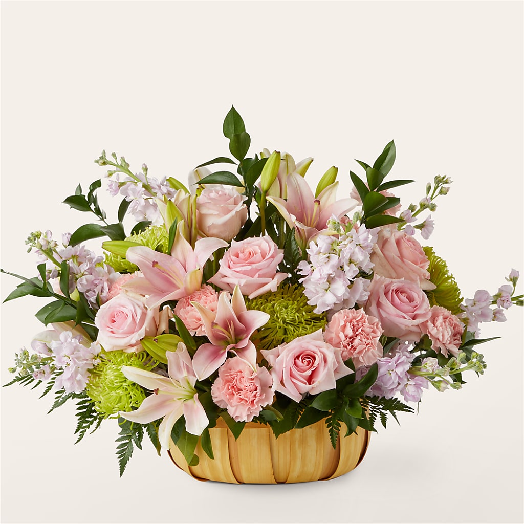 Beautiful Spirit Basket – Blooming Flowers, Mobile AL