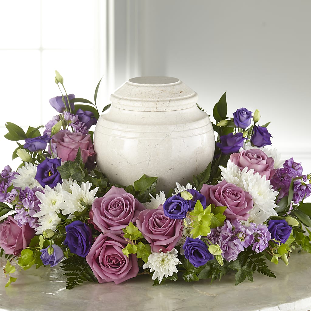 Blooming Sympathy Cremation Adornment – Blooming Flowers, Mobile AL