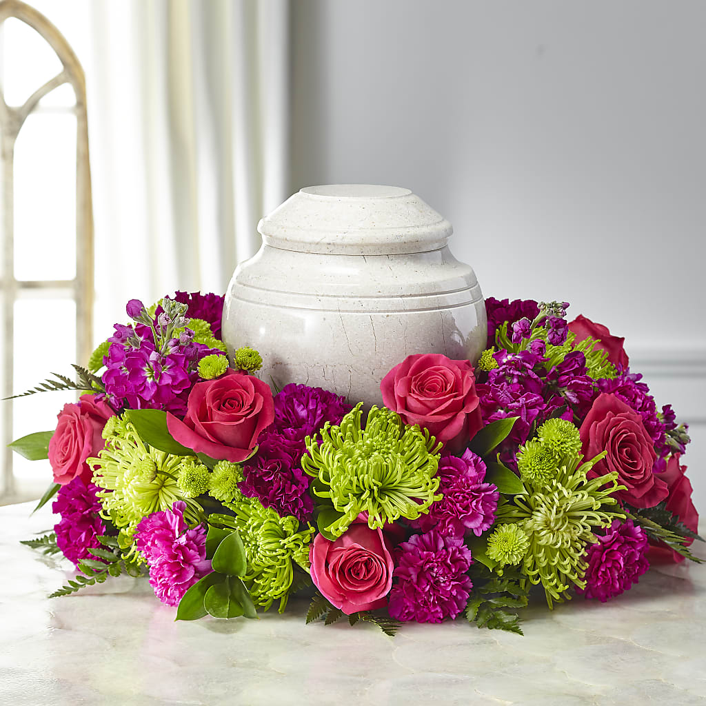 Hopeful Blessings Cremation Adornment – Blooming Flowers, Mobile AL