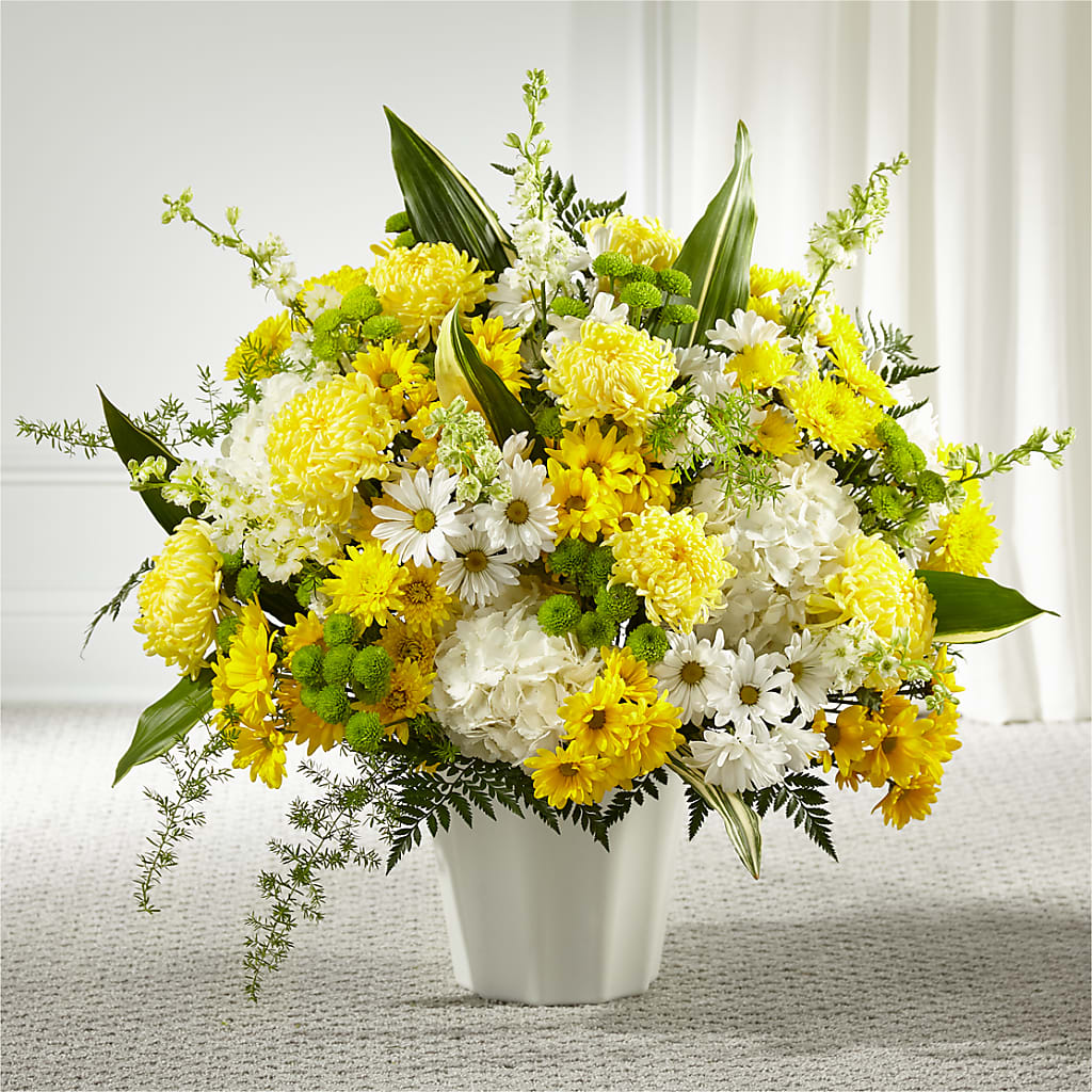Unity & Grace Floor Basket – Blooming Flowers, Mobile AL