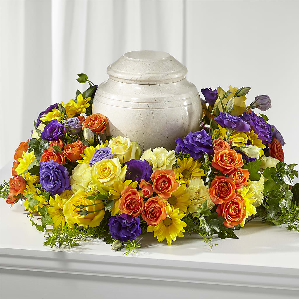 Blossoms of Remembrance Cremation Adornment – Blooming Flowers, Mobile AL