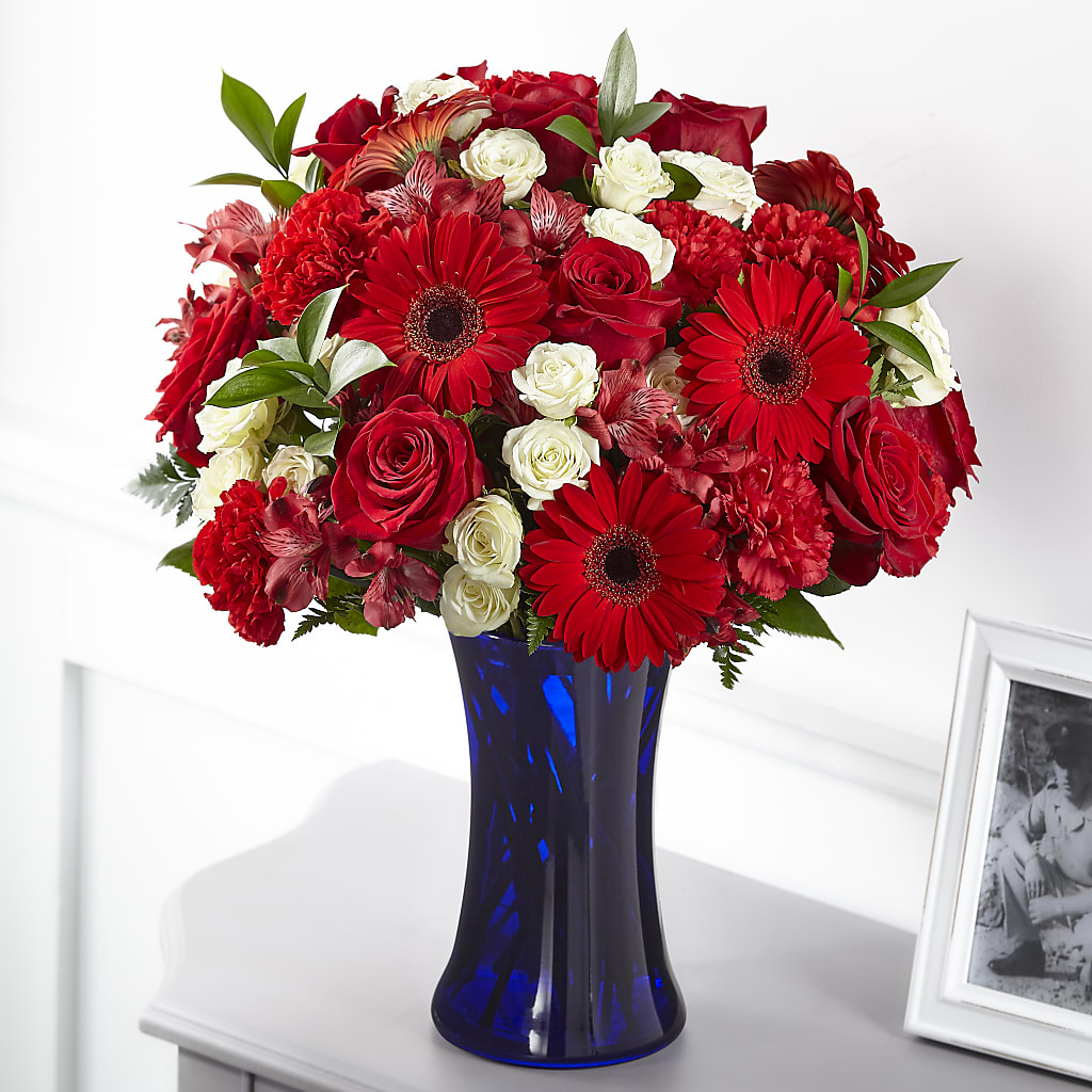 Hearts Embrace Bouquet – Blooming Flowers, Mobile AL