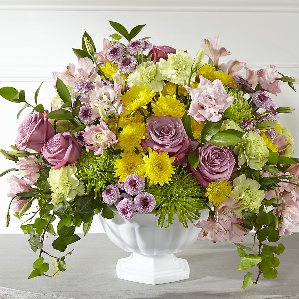 Healing Thoughts Arrangement – Blooming Flowers, Mobile AL
