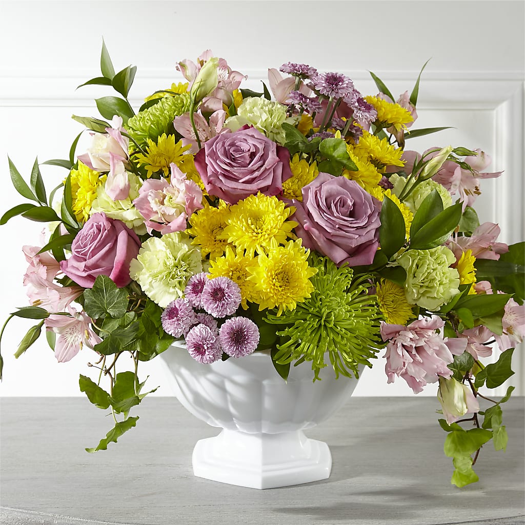 Healing Thoughts Arrangement – Blooming Flowers, Mobile AL