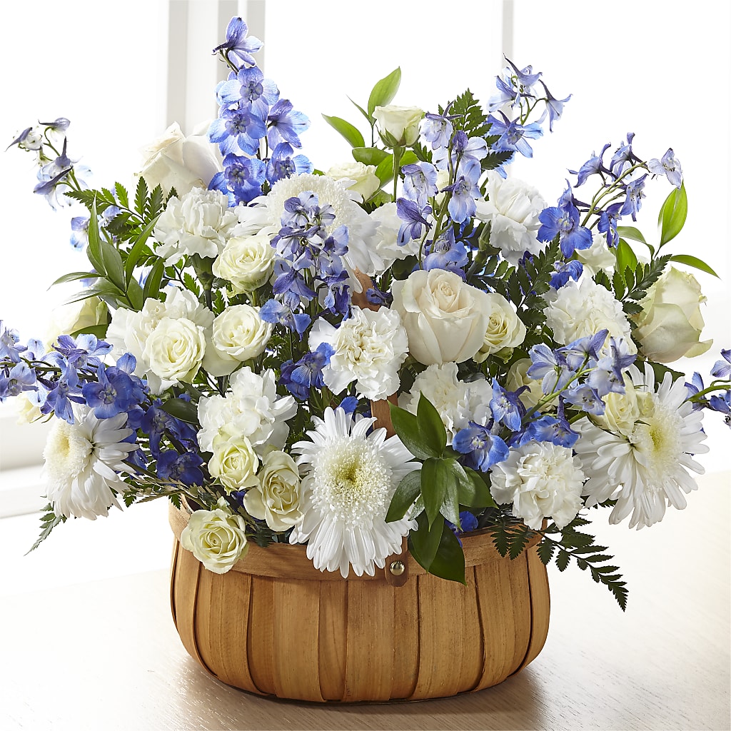Harmony & Grace Basket – Blooming Flowers, Mobile AL