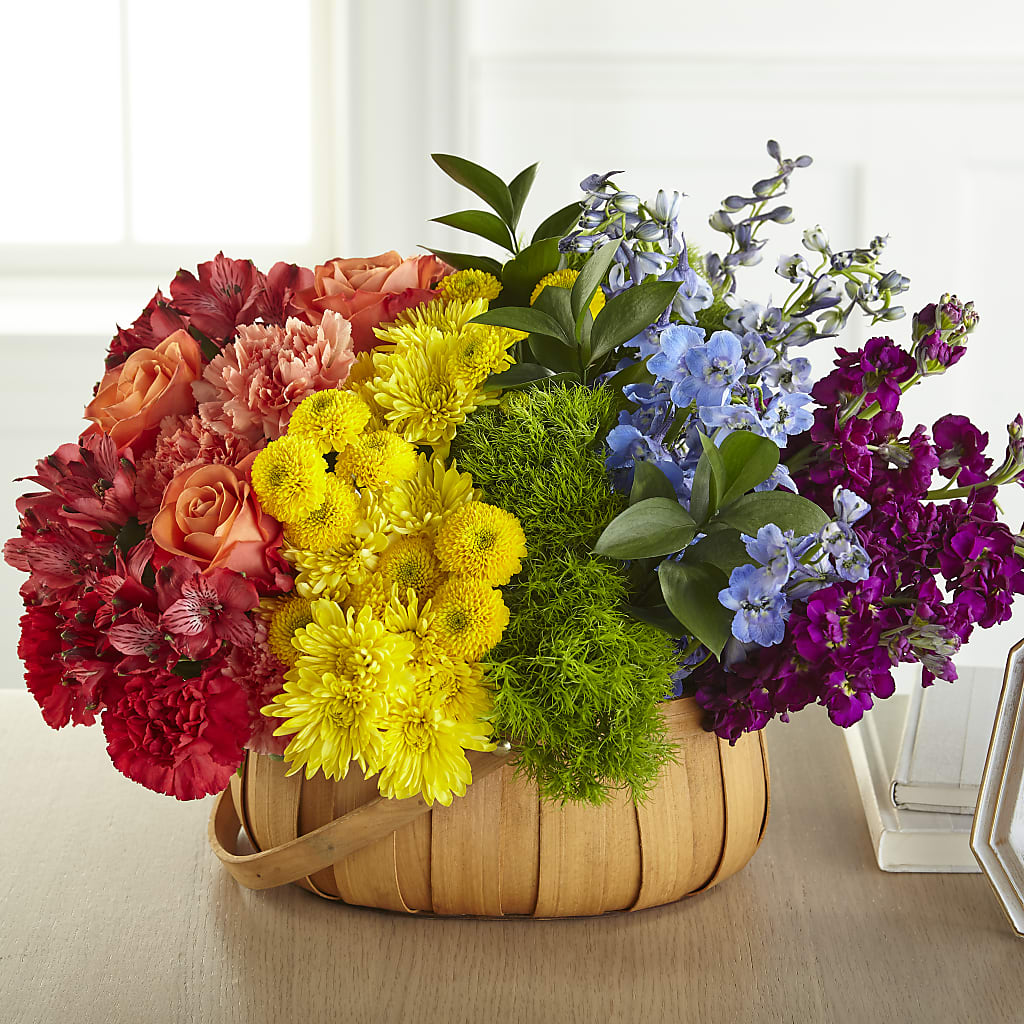 Prideful Basket – Blooming Flowers, Mobile AL