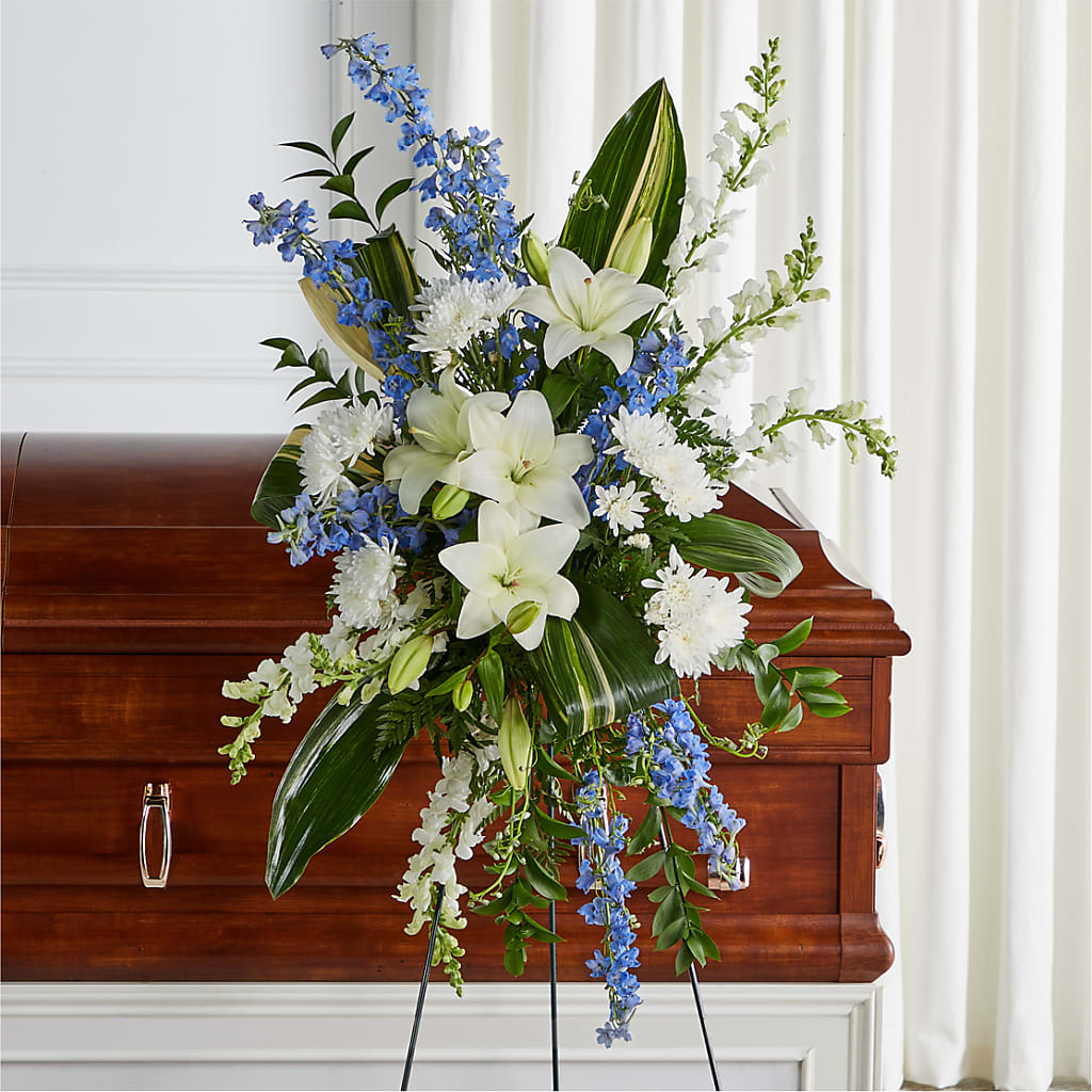 Eternal Impressions Standing Spray – Blooming Flowers, Mobile AL