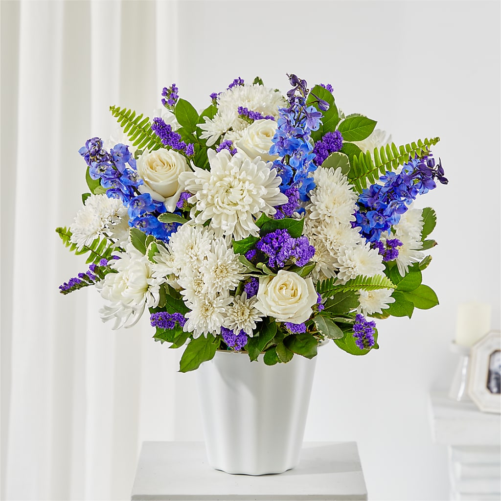 Hold Dear Tabletop Basket – Blooming Flowers, Mobile AL