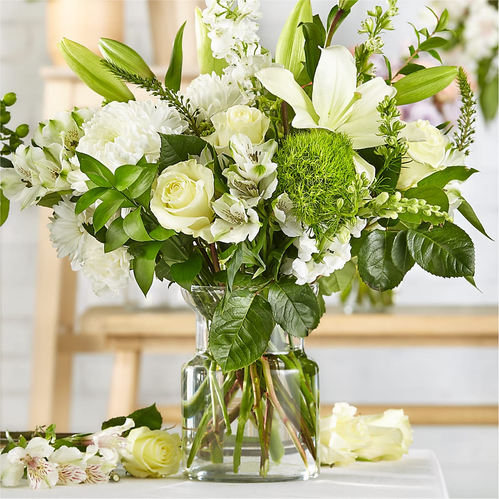 Classic Ivory – A Florist Original – Blooming Flowers, Mobile AL