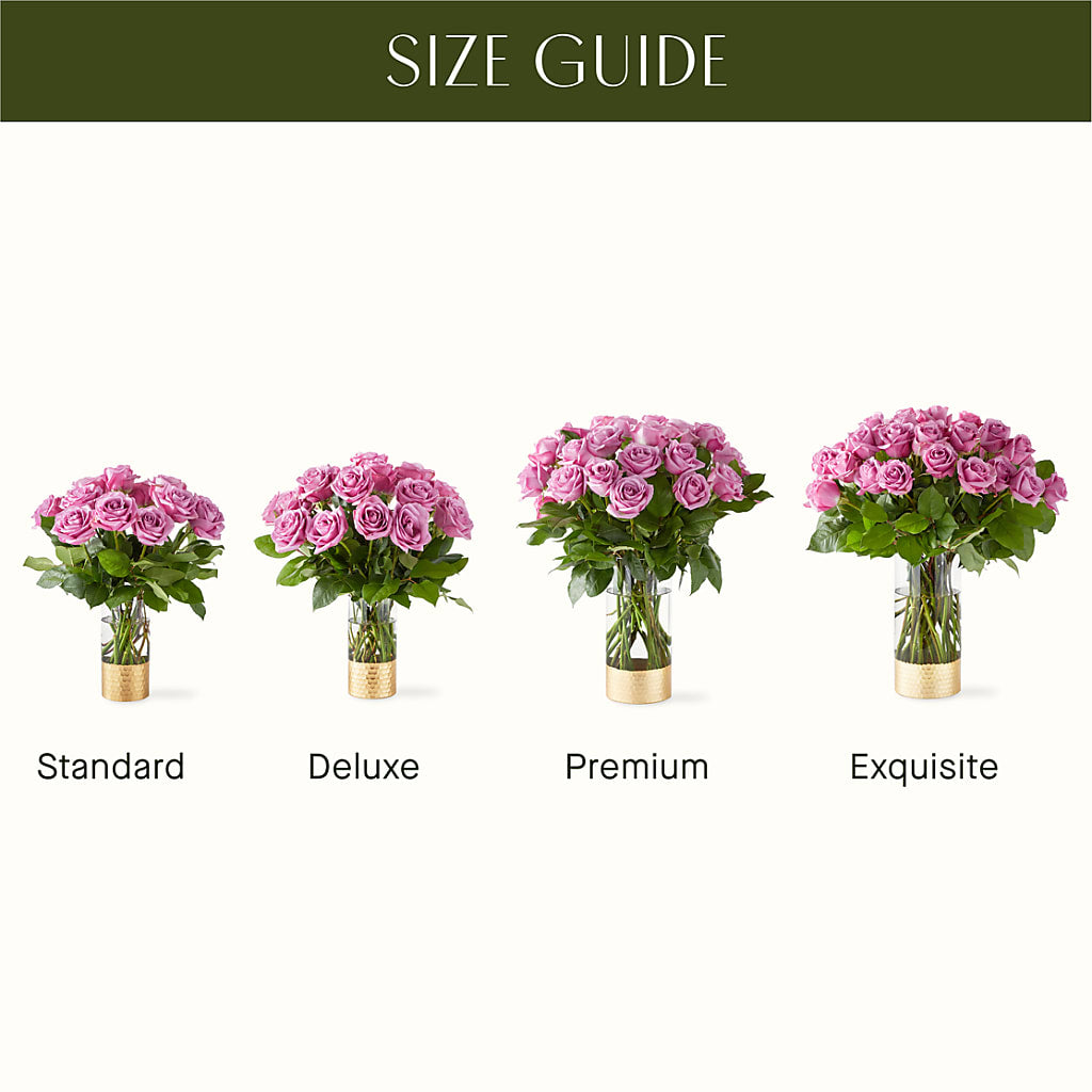 Secret Admirer Lavender Rose Bouquet – Blooming Flowers, Mobile AL
