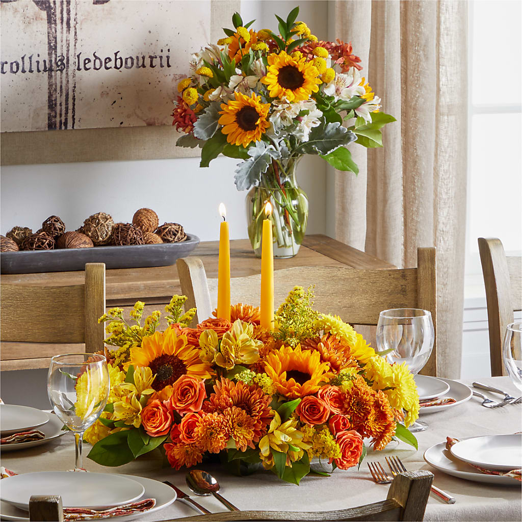 Golden Gathering Bundle – Blooming Flowers, Mobile AL
