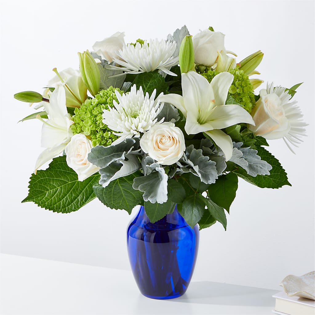 Snowy Dreams Bouquet – Blooming Flowers, Mobile AL