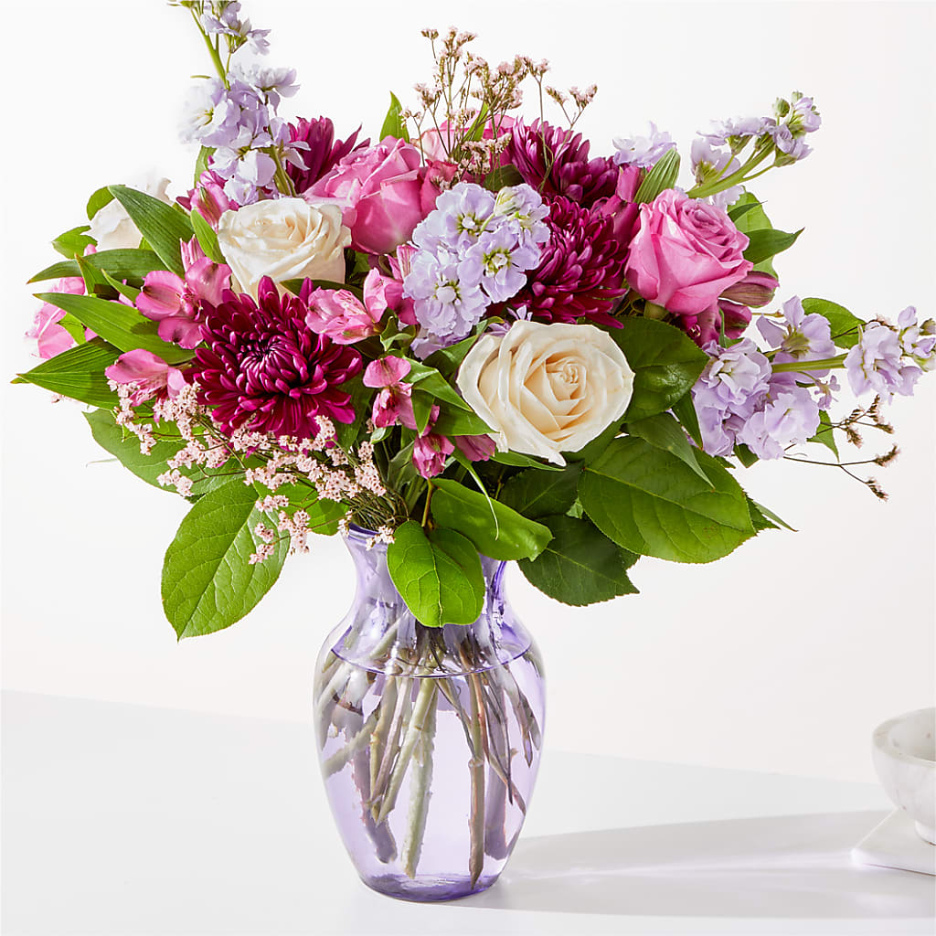 Amethyst Dreams Bouquet – Blooming Flowers, Mobile AL