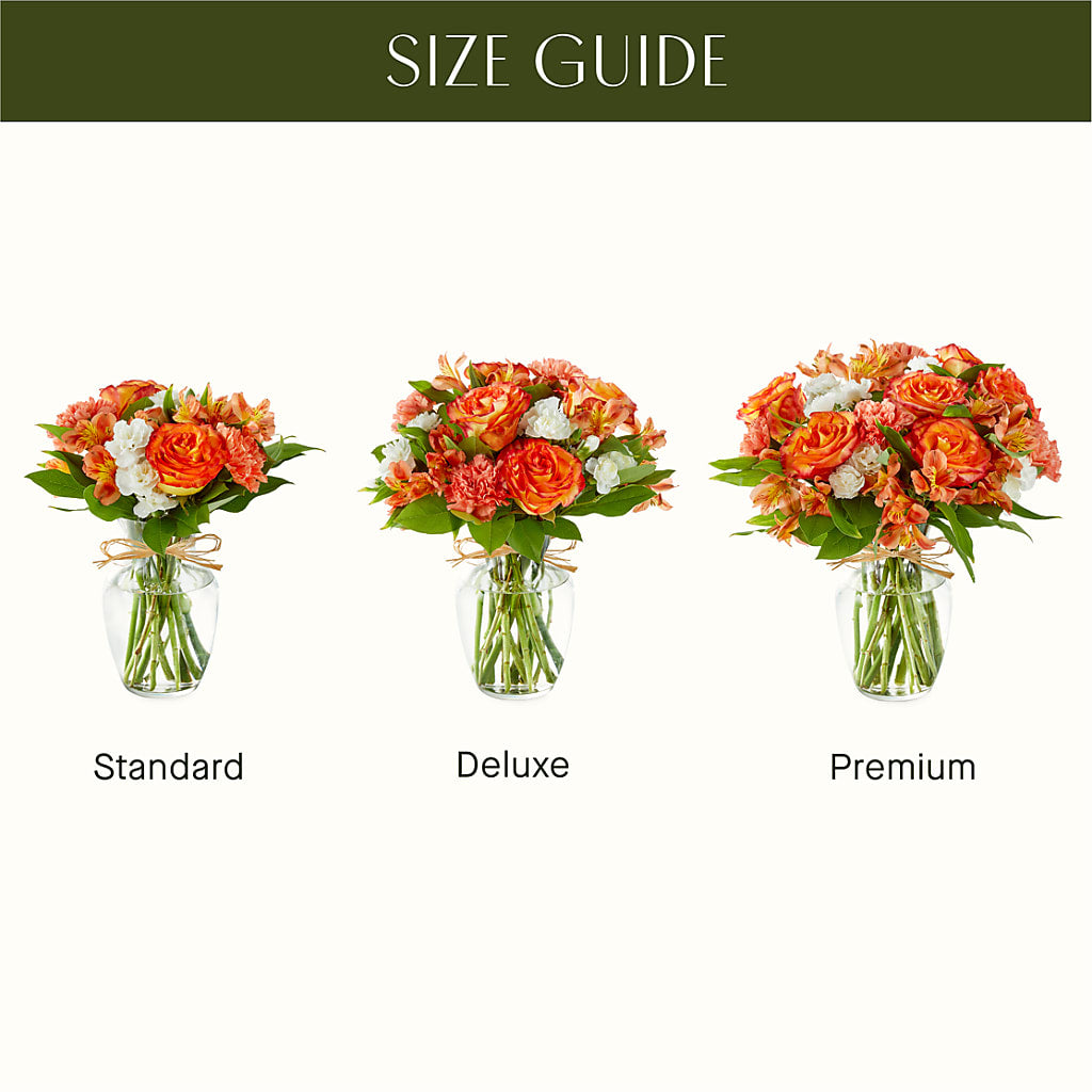 Apricot Glow Bouquet – Blooming Flowers, Mobile AL