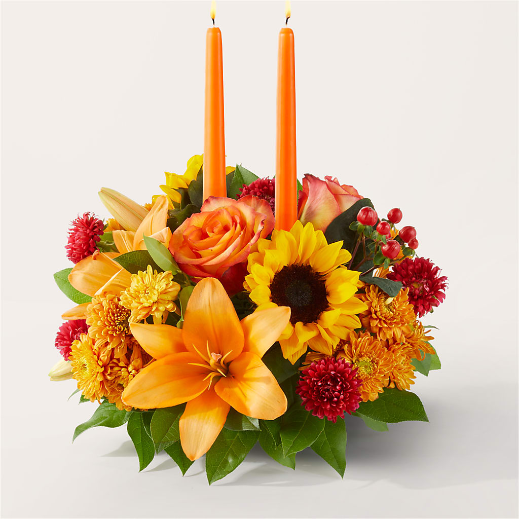 Grateful Centerpiece – Blooming Flowers, Mobile AL