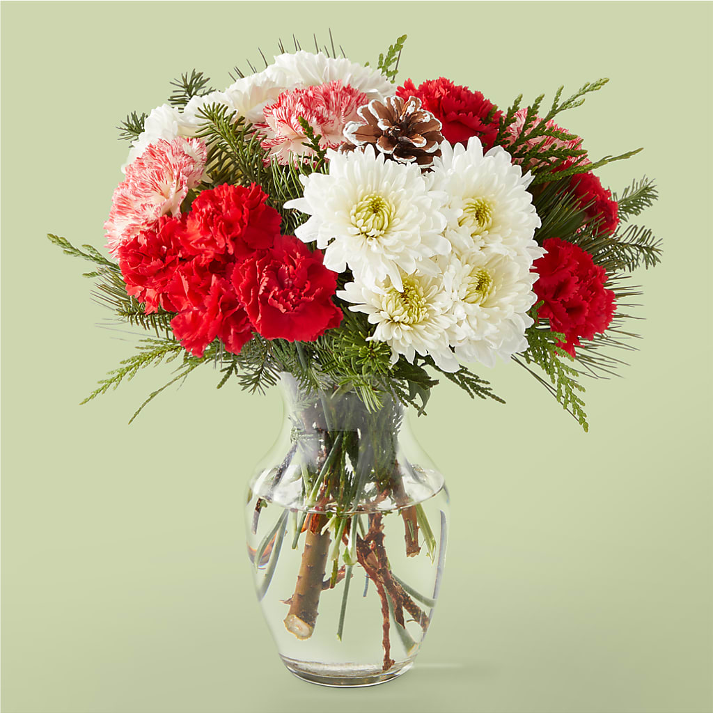 Candy Cane Lane Bouquet – Blooming Flowers, Mobile AL