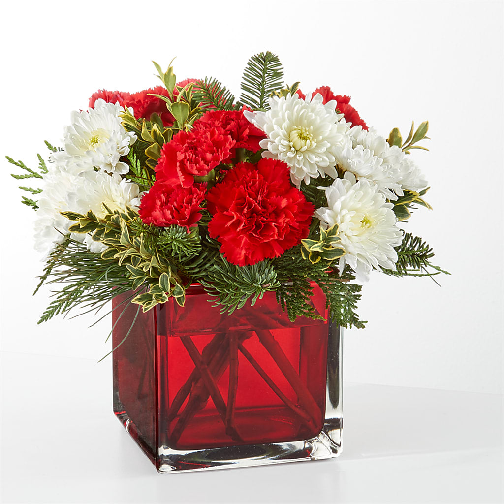 Christmas Market Bouquet – Blooming Flowers, Mobile AL