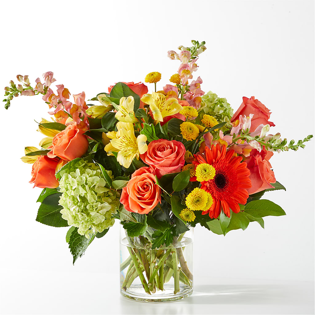 Autumn Sunshine Bouquet – Blooming Flowers, Mobile AL