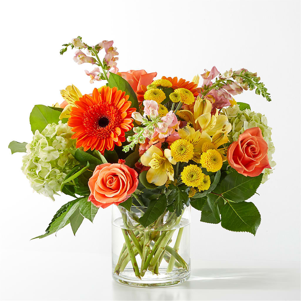 Autumn Sunshine Bouquet – Blooming Flowers, Mobile AL