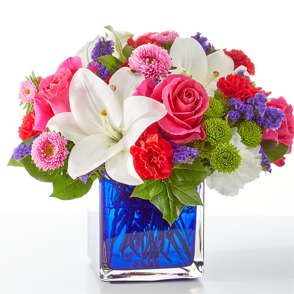 Quality Time Bouquet – Blooming Flowers, Mobile AL