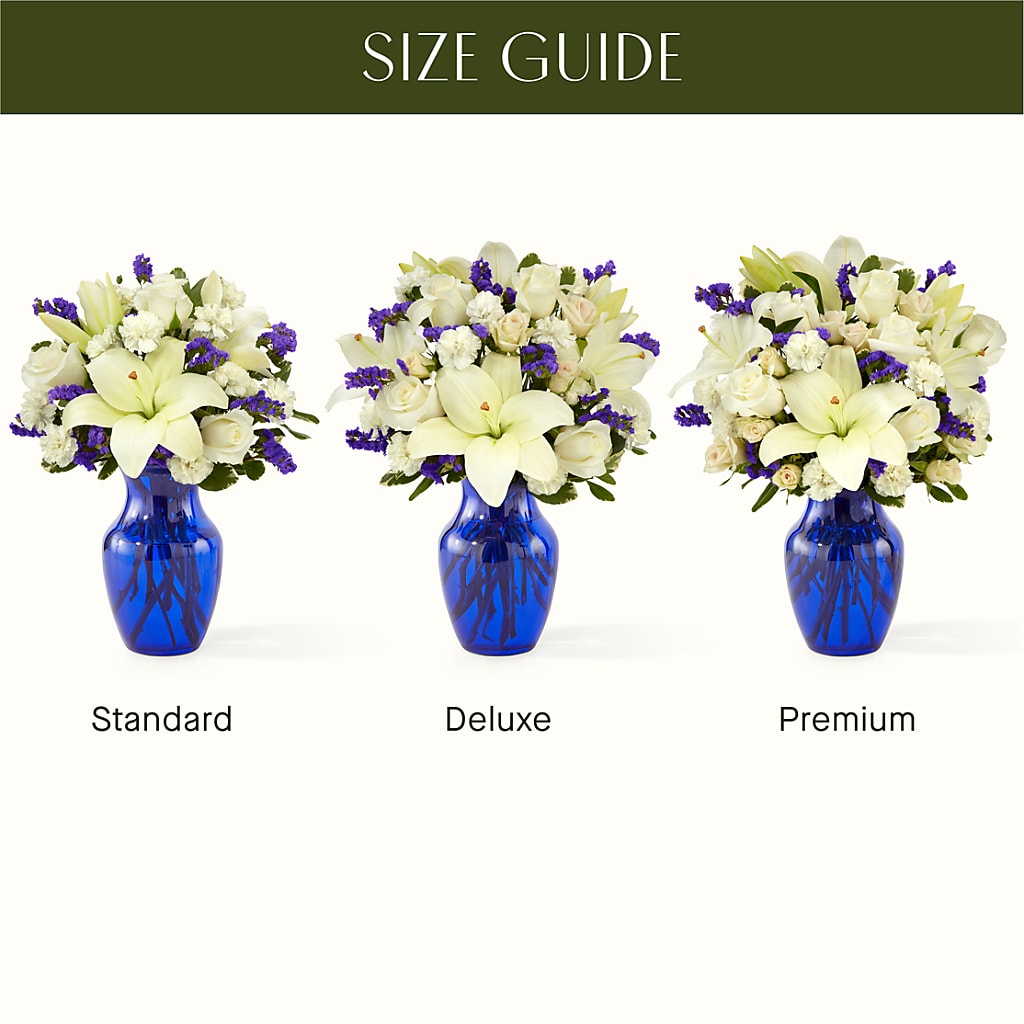 Sapphire Rush Bouquet – Blooming Flowers, Mobile AL