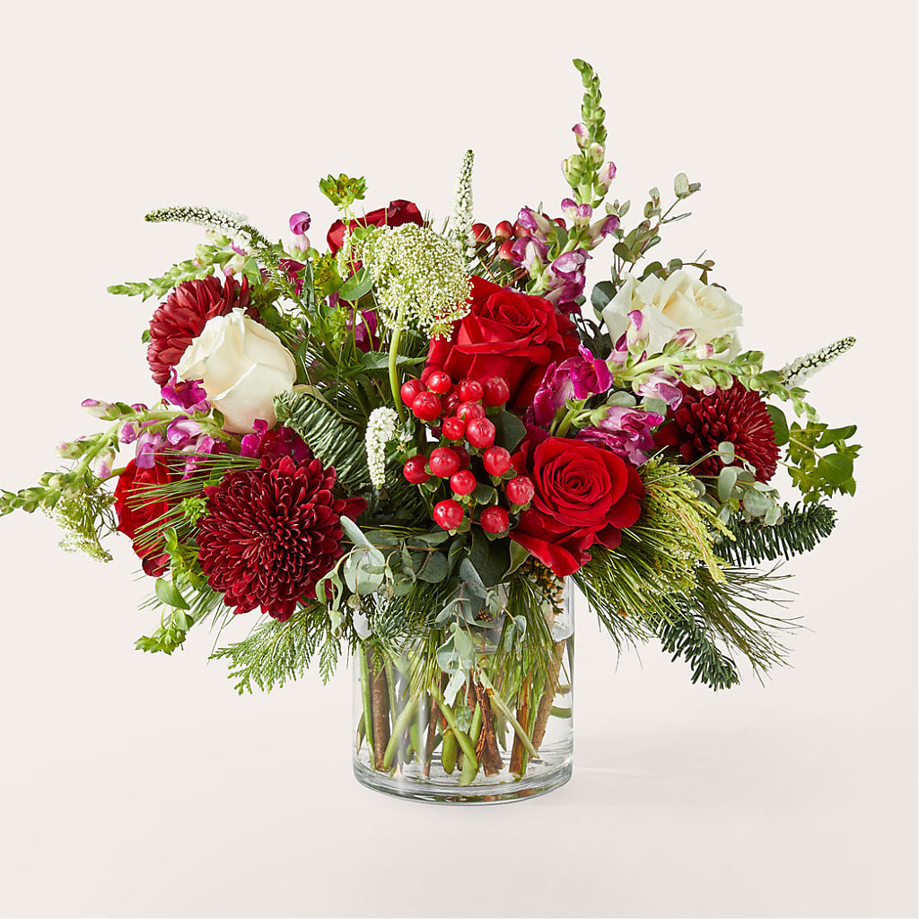 Cranberry Fizz Bouquet – Blooming Flowers, Mobile AL